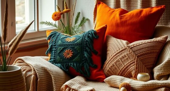 warm earthy seasonal tones