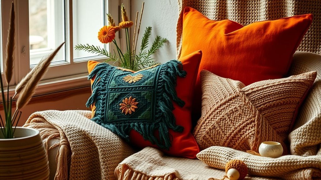 warm earthy seasonal tones