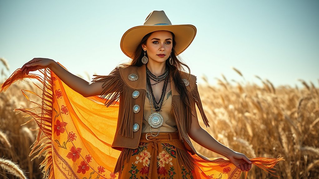 western boho style details