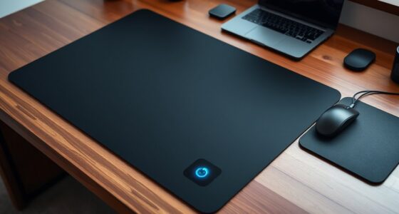 wireless charging desk mats