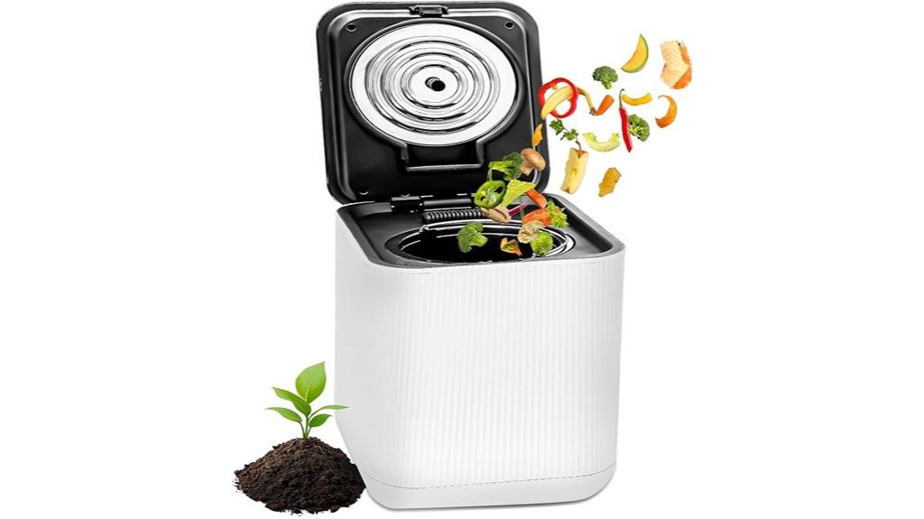 electric kitchen compost bin