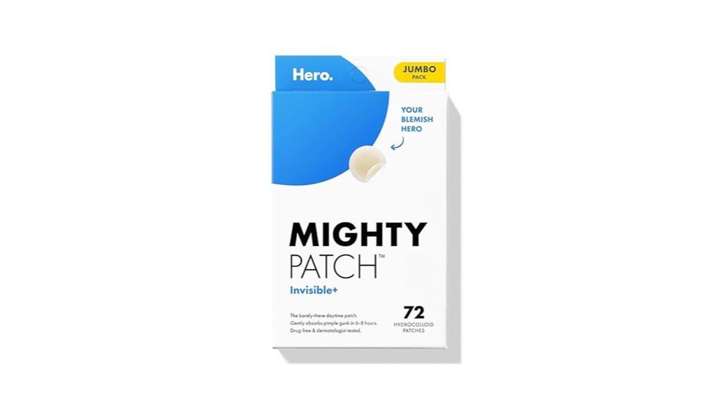 invisible acne patches pack