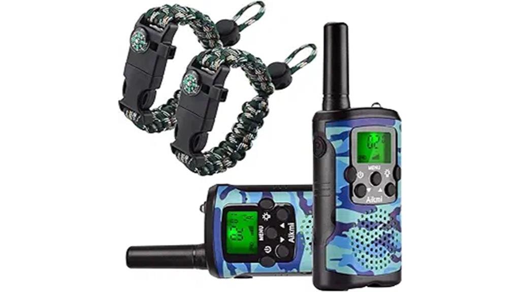 kids walkie talkies range