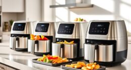 large family air fryers
