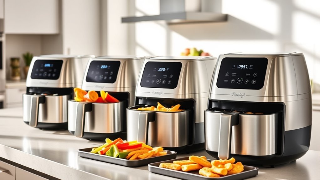 large family air fryers