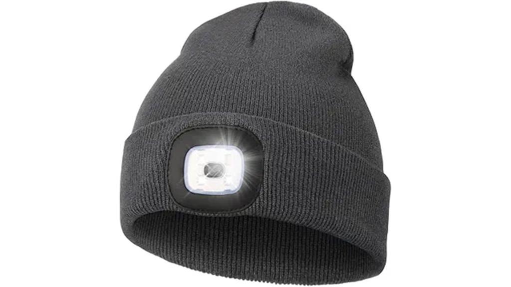 led beanie with usb