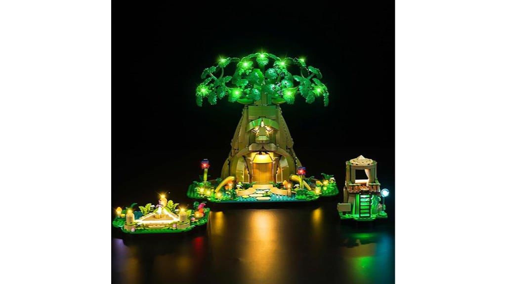 lego great deku tree led