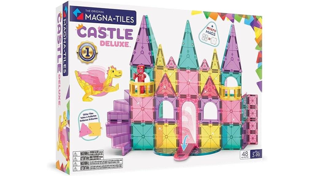 magnetic castle construction set