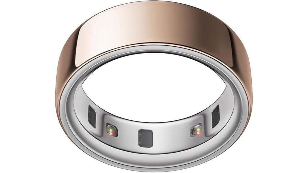 oura rose gold size