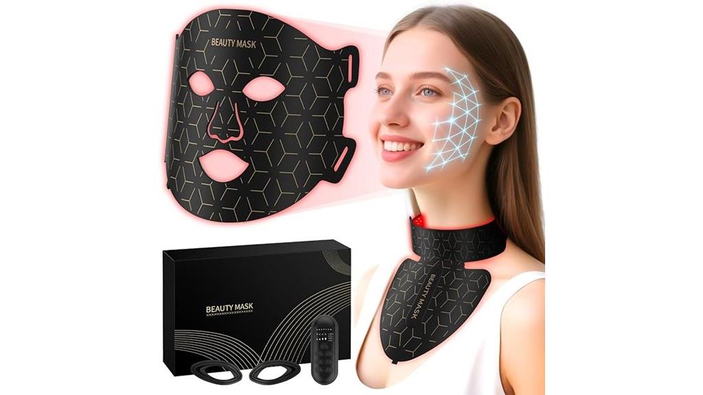 red light therapy mask