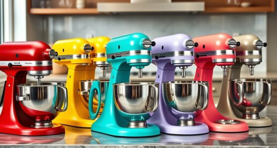 top kitchenaid color choices