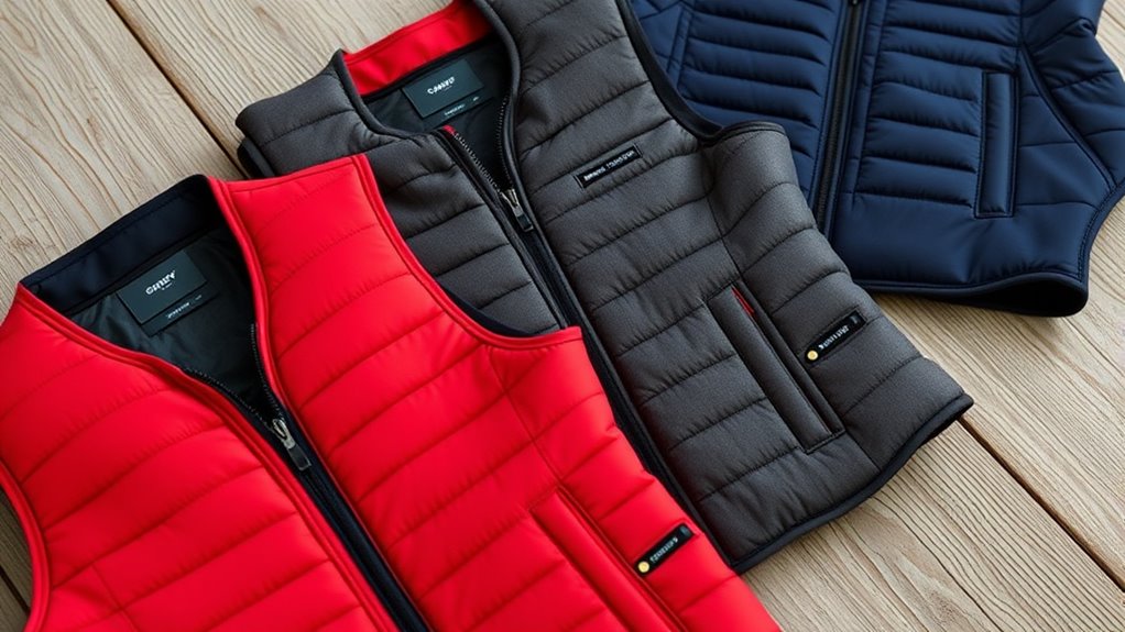 top men s heated vests