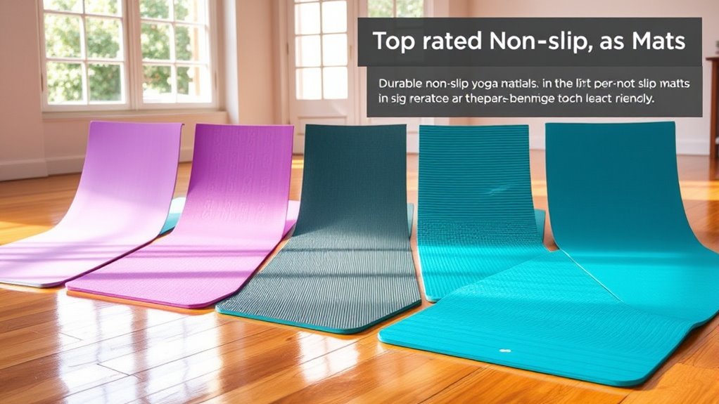 top non slip beginner yoga mats