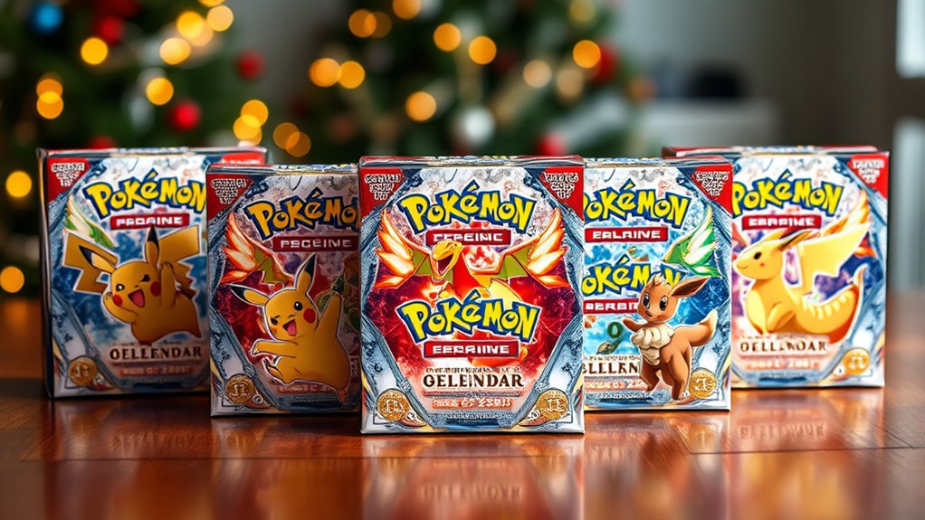 top pok mon holiday calendars