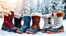 top women s waterproof snow boots