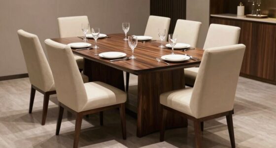 accurate dining table sizing