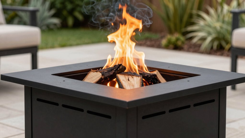 airflow design reduces smoke