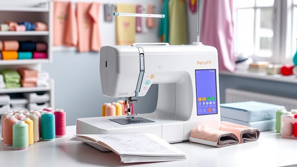 beginner friendly embroidery features