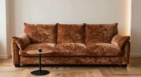 big sofas small space