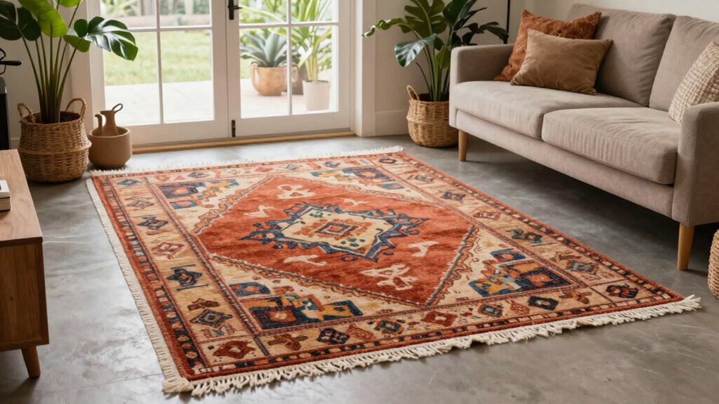 boho rug selection tips