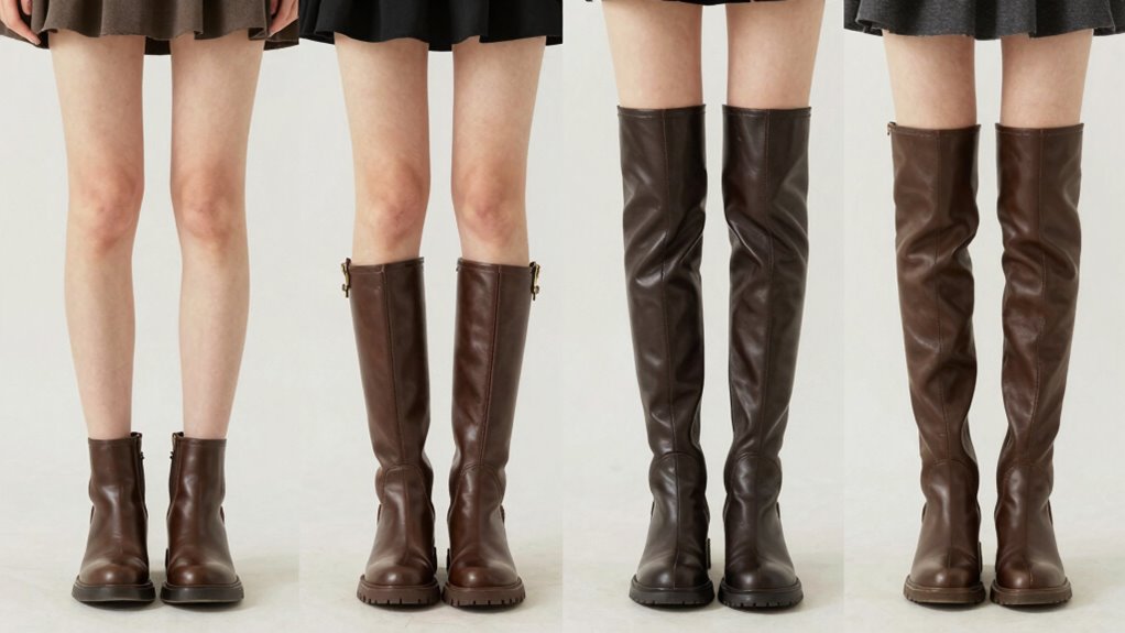 boots flattering body shapes
