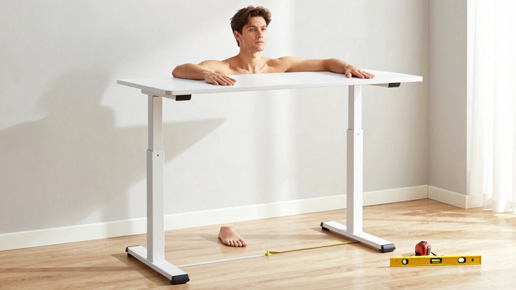 check desk height regularly