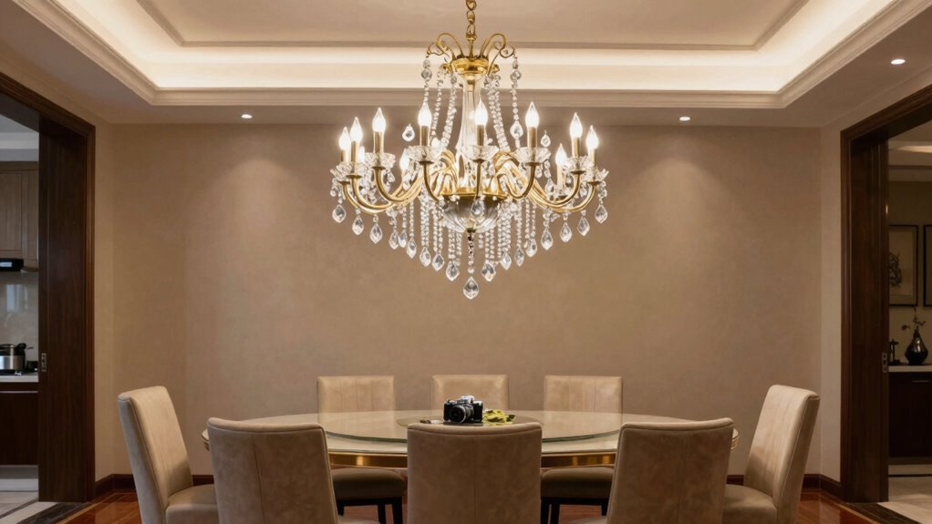 choose chandelier diameter wisely