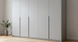 choose slim space saving wardrobes