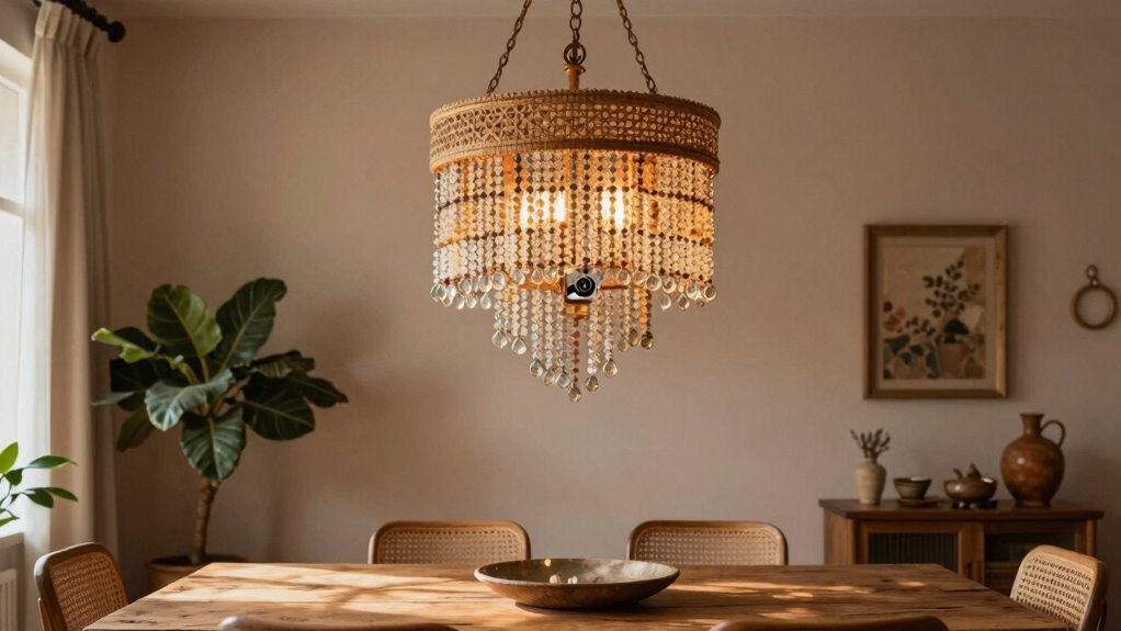 choosing fitting boho chandelier