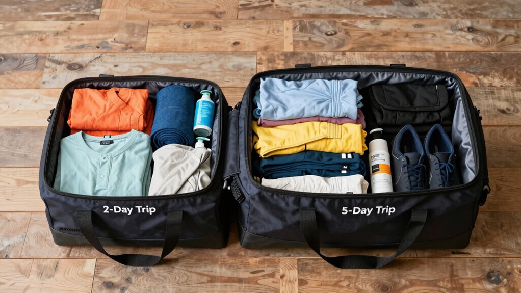 consider travel durability packing