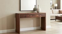 console table placement rules