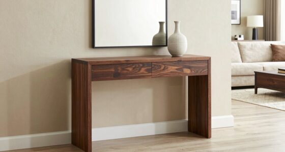 console table placement rules