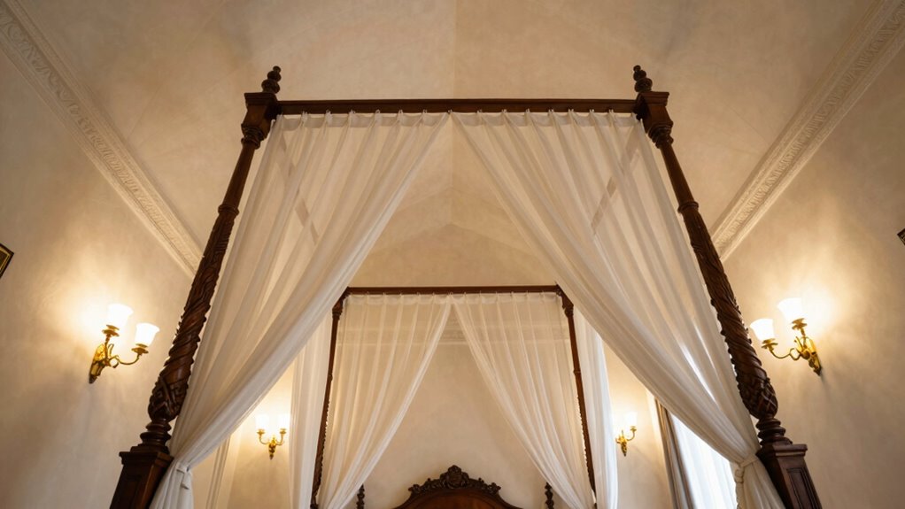 creative canopy bed enhancements