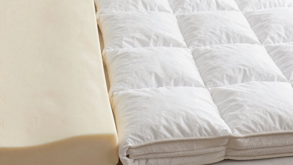 down alternative mattress topper benefits