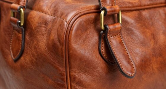 durable stitching and hardware