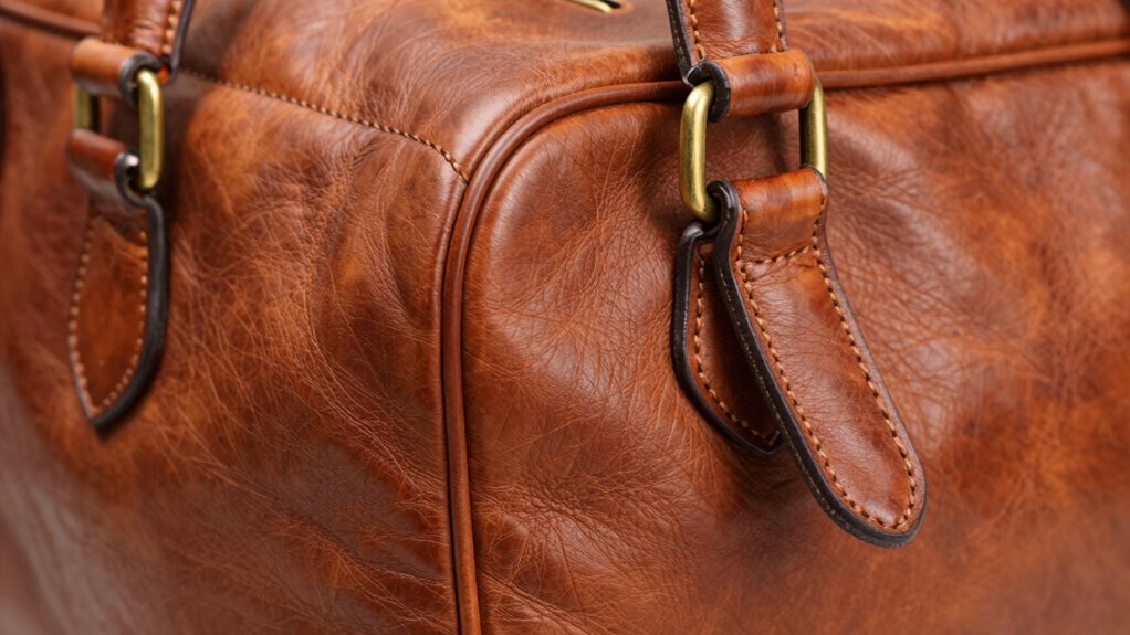 durable stitching and hardware