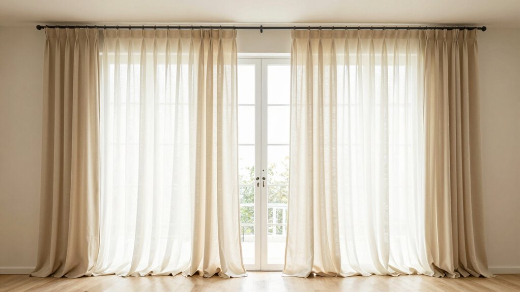 elevate curtains for spaciousness