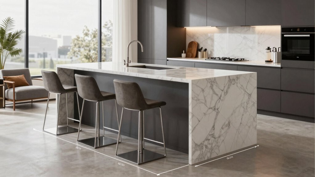 ensure comfortable safe spacing