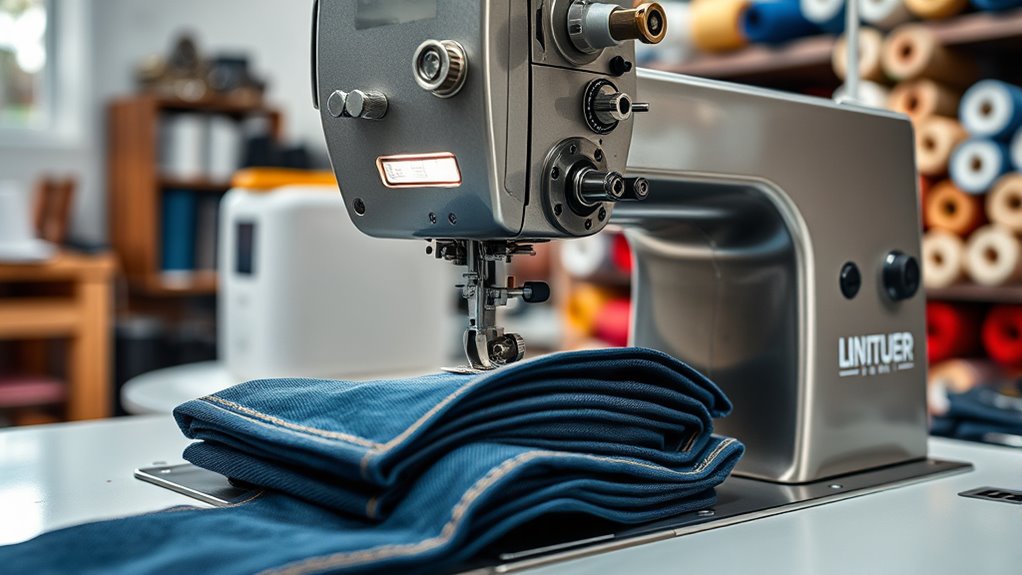 fabric handling and stitch options