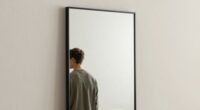 full length mirror reflection