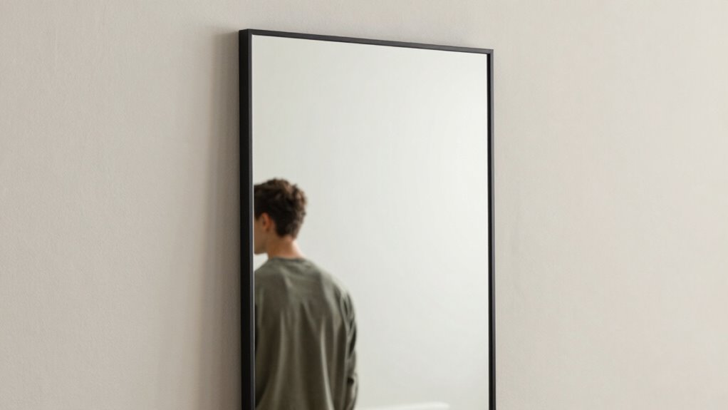full length mirror reflection