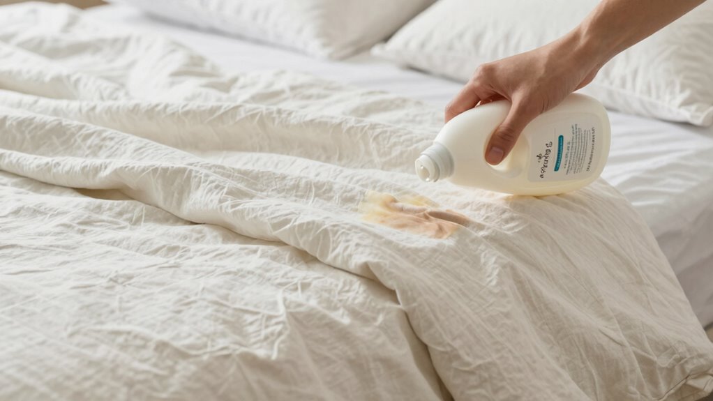 gentle linen stain removal