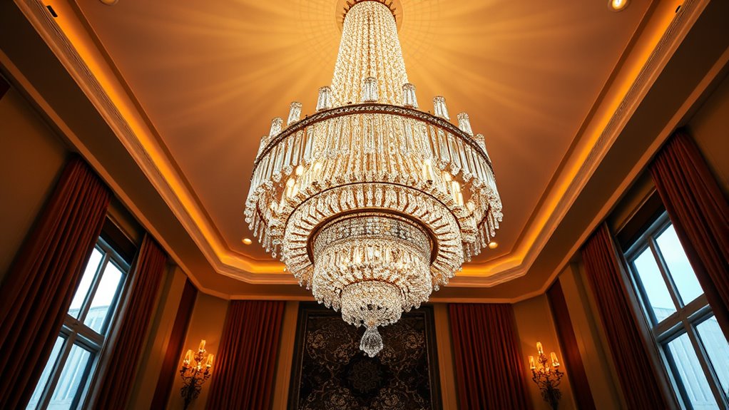 high ceiling chandelier considerations