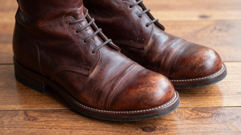 leather boot fitting tips