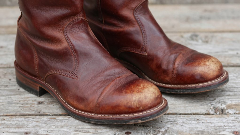 leather molds to foot