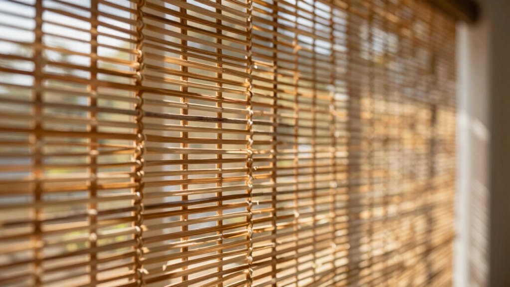 light filtering woven shades