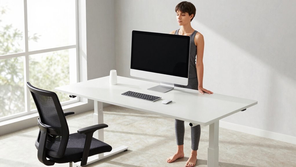 maintain ergonomic workspace setup