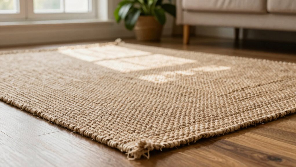 maintain jute rug s natural beauty