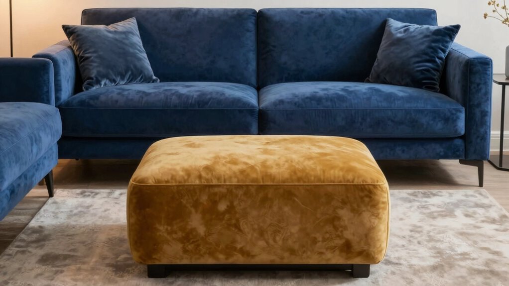 match furniture height and style