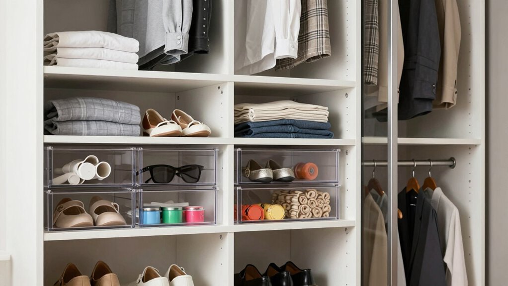 maximize small closet space